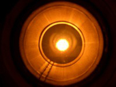 View into the growth chamber