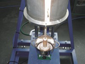 Small scale flame fusion puller